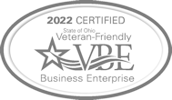 Veteran-Friendly Business Enterprise (VBE) by the State of Ohio #171182